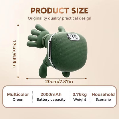 New Version of High-Capacity Battery Shoulder and Neck Massager, Full Body Relaxation Rechargeable Portable Multifunctional