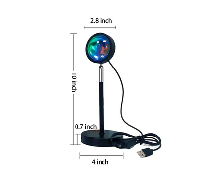 Smart Bluetooth Sunset Projector Lamp