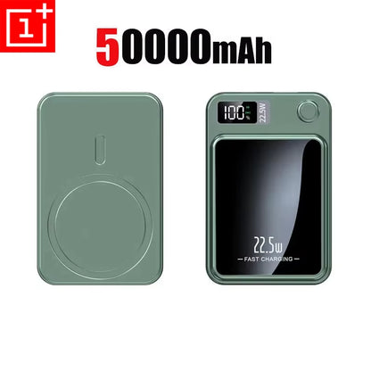 200000Mah Power Bank Magnetic Wireless 22.5W Ultra Capacity Super Fast Charging Power Bank for Iphone16 Samsung